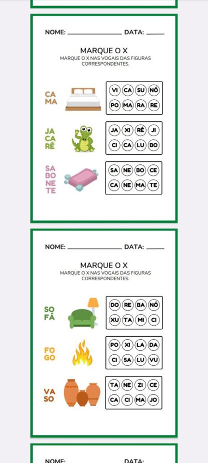 Caderno Sílabas Simples - Imagem 7