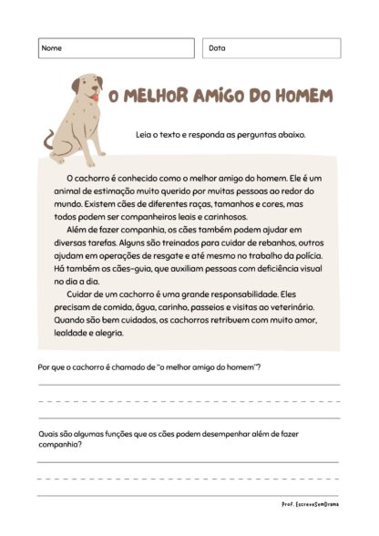 Compreensão Textual para 3º e 4º ano - Imagem 4