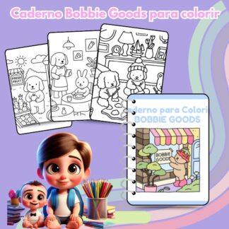 Caderno para Colorir - Bobbie Goods