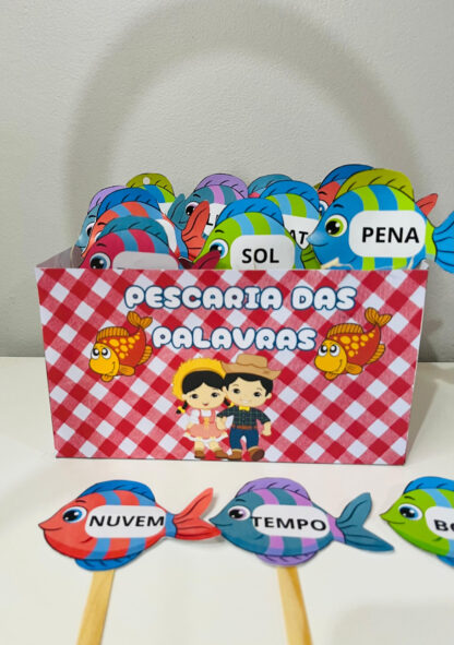Pescaria das palavras no Arraiá - Imagem 4