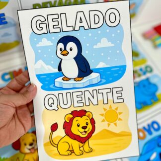 FICHAS ILUSTRADAS PARA TRABALHAR CONCEITOS NA EDUCAÇÃO INFANTI L