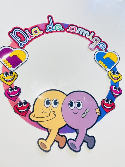 Moldura dia do amigo - Imagem 3