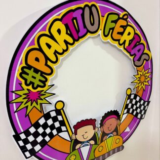 Decoração para Bambolê – Tema: Partiu Férias