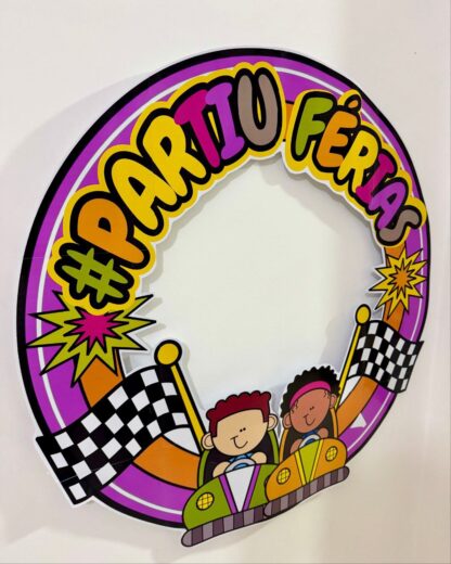 Decoração para Bambolê – Tema: Partiu Férias
