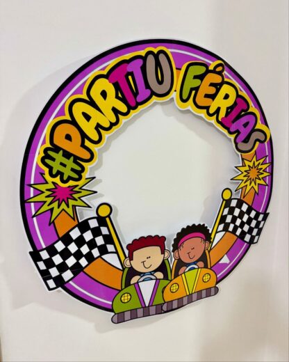 Decoração para Bambolê – Tema: Partiu Férias - Imagem 2