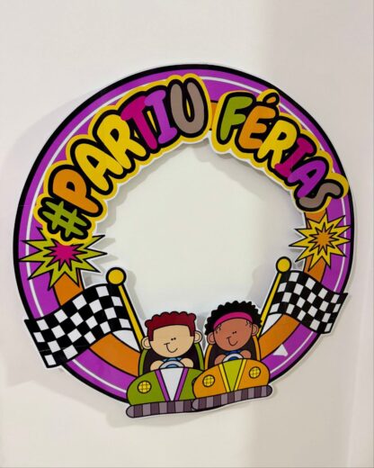 Decoração para Bambolê – Tema: Partiu Férias - Imagem 3