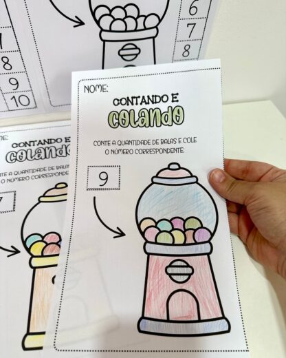 Contando e Colando balas - Imagem 8
