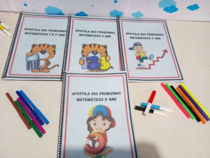 Kit de Apostilas de Problemas Matemáticos – 1º ao 5º Ano: Aprender Matemática