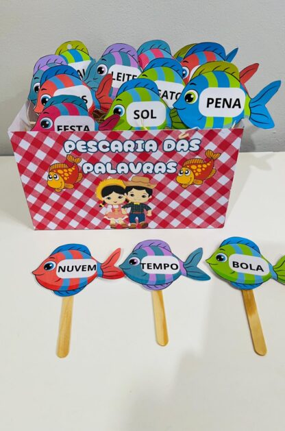 *Pescaria das Palavras* — Diversão e Aprendizado no Arraiá!
