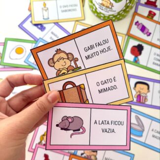 Dominó de Frases – Sílabas Simples