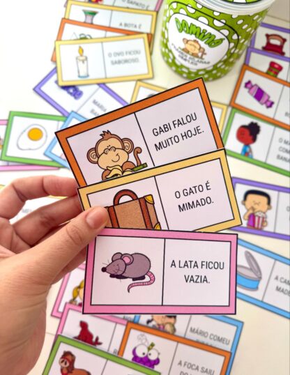 Dominó de Frases – Sílabas Simples