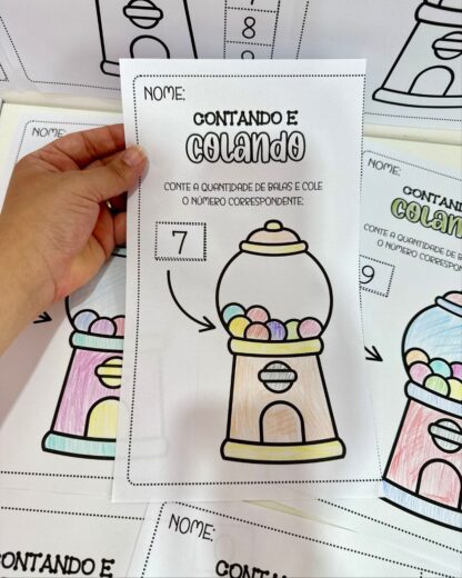 Apostila Contando e Colando – Balas