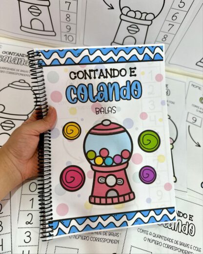 Apostila Contando e Colando – Balas - Imagem 4