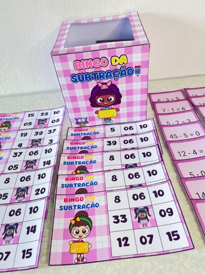 Bingo da Subtração – Aprender subtraindo com diversão! - Imagem 4