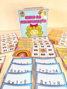 Bingo da Multiplicação – Aprender multiplicando é muito mais divertido!