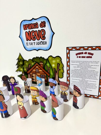 Kit Branca de Neve 3D - Imagem 9
