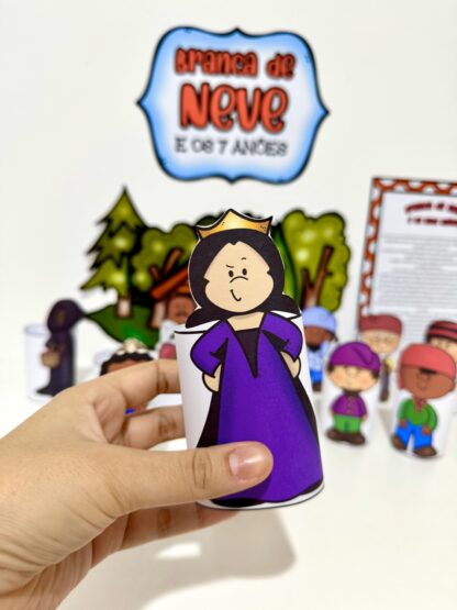 Kit Branca de Neve 3D - Imagem 8
