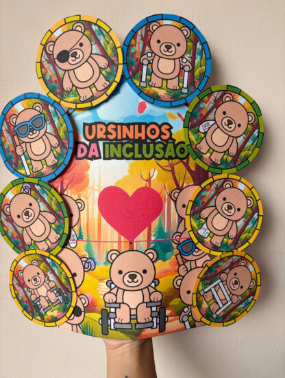 Kit Ursinhos da inclusão - Imagem 4