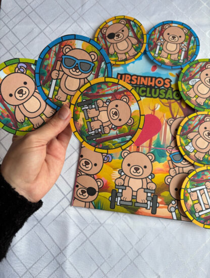 Kit Ursinhos da inclusão - Imagem 6