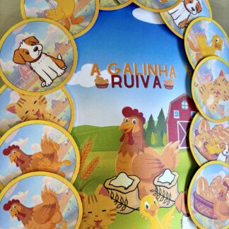 Luva de história A galinha ruiva