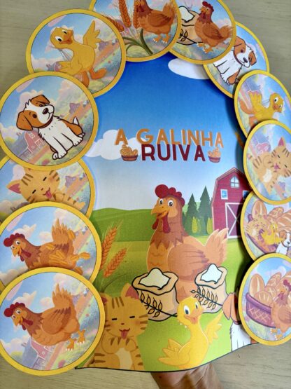 Luva de história A galinha ruiva