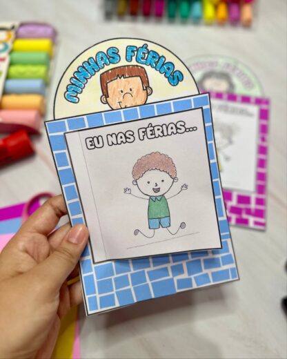 Livrinho “Minhas Férias” - Imagem 3