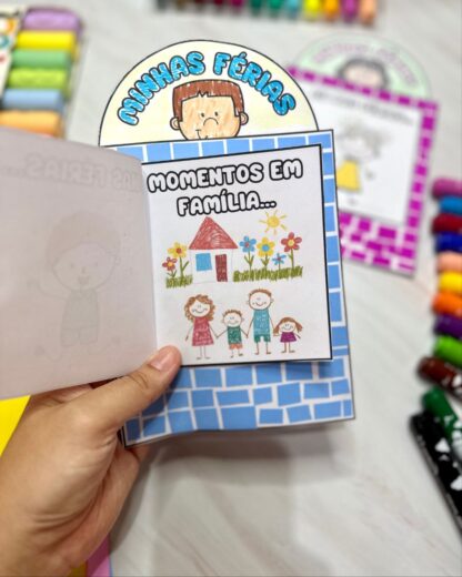 Livrinho “Minhas Férias” - Imagem 6