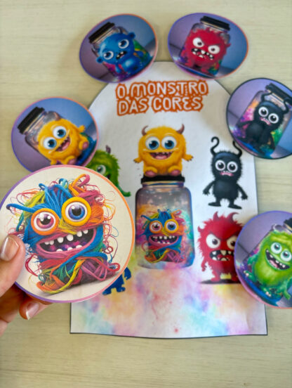 O Monstro das Cores: Explorando Emoções de Forma Divertida! - Imagem 3