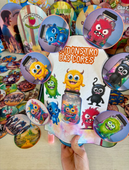 O Monstro das Cores: Explorando Emoções de Forma Divertida!