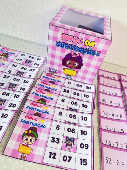 Bingo da Subtração - Imagem 3