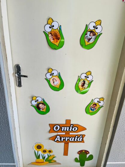 Painel junino de porta: Turma de Milhões no Arraiá!   - Imagem 5