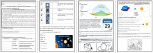 AVALIAÇÃO DE CIÊNCIAS – FASES DA LUA – SISTEMA SOLAR – ROTAÇÃO E TRANSLAÇÃO – ANO BISSEXTO – ESTAÇÕES DO ANO.