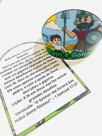 Davi e Golias - Luva Interativa + Coroa do Pequeno Guerreiro! - Imagem 2