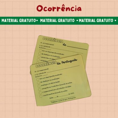 Ocorrência