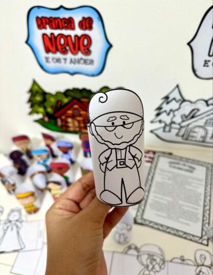 Kit Branca de Neve 3D – Educação Infantil - Imagem 4