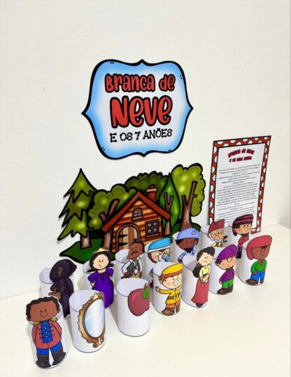 Kit Branca de Neve 3D – Educação Infantil - Imagem 5