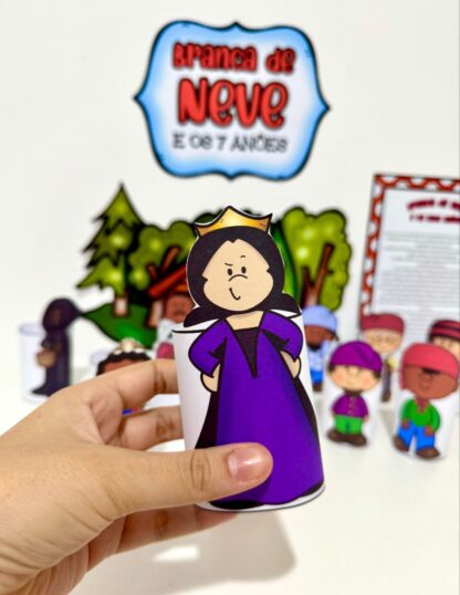 Kit Branca de Neve 3D – Educação Infantil - Imagem 10