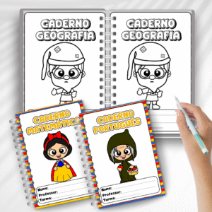 Capa de caderno