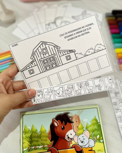 Livro interativo Aventuras na fazenda - Imagem 16