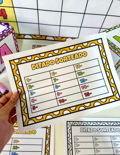 Ditado sorteado Sílabas simples - Imagem 4