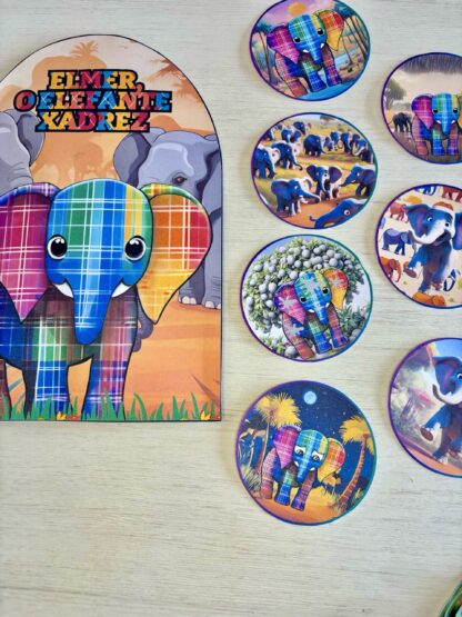 Elmer o Elefante Xadrez - Imagem 3