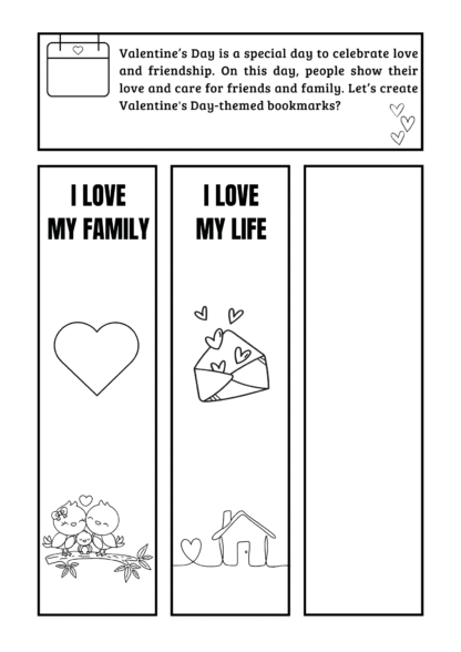 Atividade Valentine's Day