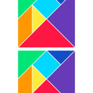 Nesta atividade, os participantes irão utilizar as peças do Tangram para reproduzir figuras apresentadas em cards modelo. O objetivo principal é desenvolver a atenção visual, percepção espacial, coordenação motora fina e raciocínio lógico.