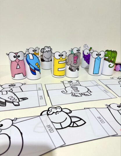 Kit Vogais 3D – Educação Infantil - Imagem 4