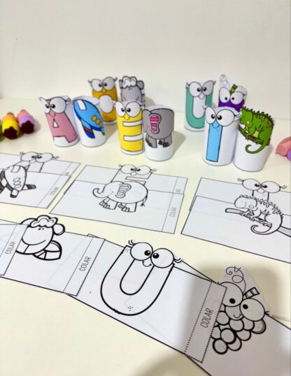 Kit Vogais 3D – Educação Infantil - Imagem 5