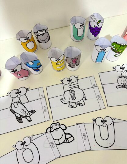 Kit Vogais 3D – Educação Infantil - Imagem 6