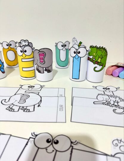 Kit Vogais 3D – Educação Infantil - Imagem 7