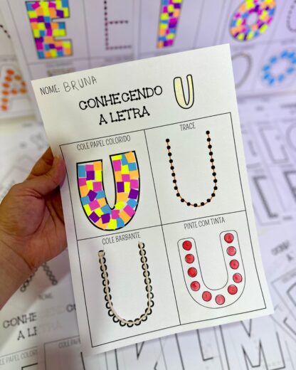 Apostila Conhecendo as Letras - Imagem 5
