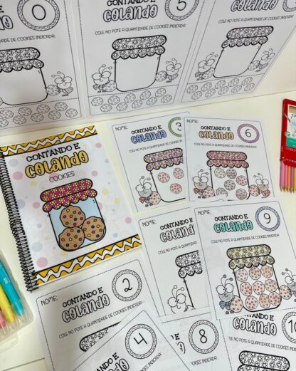 Apostila Contando e Colando - Cookies - Imagem 2