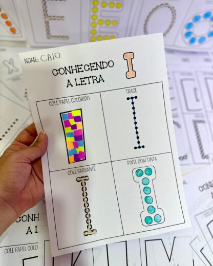 Apostila Conhecendo as Letras - Imagem 3